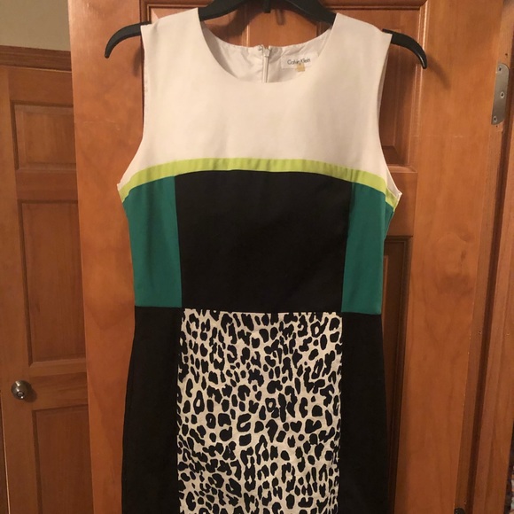 Calvin Klein Sheath Dress Size 6 - Picture 2 of 6